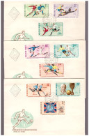 Ungheria - 1966  3 Fdc Campionati Del Mondo Di Calcio 1966 Inghilterra - 1966 – Angleterre