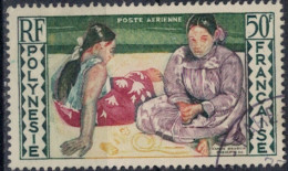 POLYNESIE - Femmes De Tahiti Sur La Plage, Par Paul Gauguin (1848-1903) - Used Stamps