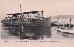 La Seyne Sur Mer - Les Sablettes - Le Debarcadere - Arrivee Du Bateau - CPA °J - La Seyne-sur-Mer