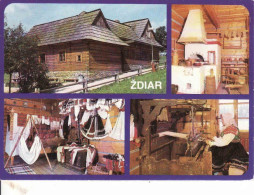 Slovakia, Vysoké Tatry, Ždiar - Muzeum, Interier Ždiarskej Kuchyne A Izby, Used - Slovakia
