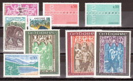 Andorre - 1971 - Année Complète - Neufs ** - Full Years