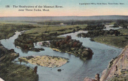 Missouri River, Three Forks Montana  - Unused  Postcard - C1909 - G2 - Andere & Zonder Classificatie