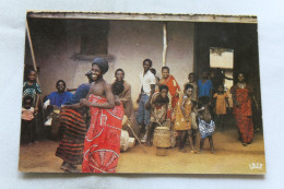 Cpm, Afrique En Couleurs, Danse Folklorique Au Village - Non Classés