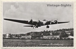 4 Motoriges Bomberflugzeug WW2 (Vintage RPPC 1930s/1940s) - 1939-1945: 2ème Guerre