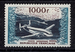 FRANCE STAMP TIMBRE POSTE AERIENNE YVERT N° 33 " BREGUET PROVENCE PORT ALGER 1000F " NEUF ** LUXE - 1927-1959 Neufs