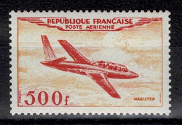 FRANCE STAMP TIMBRE POSTE AERIENNE YVERT N° 32 " FOUGA MAGISTER 500F " NEUF ** TTB - 1927-1959 Neufs