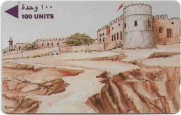 Bahrain - Batelco (GPT) - Rifa'A Fort - 3BAHC (No Letter At Corner), 1990, 725.000ex, Used - Bahreïn