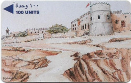 Bahrain - Batelco (GPT) - Rifa'A Fort - 22BAHA - 1990, 100.000ex, Used - Bahrain