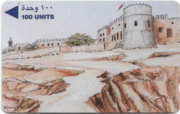 Bahrain - Batelco (GPT) - Rifa'A Fort - 22BAHA - 1990, 100.000ex, Used - Bahrein