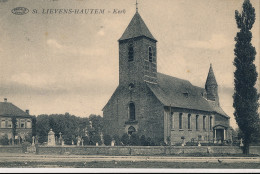 ST.LIEVENS HAUTEM   KERK           2 SCANS - Sint-Lievens-Houtem