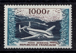 FRANCE STAMP TIMBRE POSTE AERIENNE YVERT N° 33 " BREGUET PROVENCE PORT ALGER 1000F " NEUF ** TTB - 1927-1959 Neufs