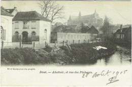 Diest. Abattoir Et Rue Des Pêcheurs. - Diest