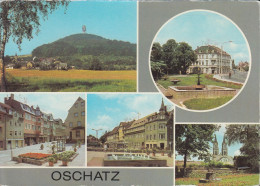 D-04758 Oschatz - Alte Ansichten - Leipziger Platz - Collmberg - Sporerstraße - Ernst-Thälmann-Platz - Oschatz