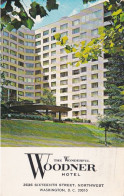 Woodner Hotel, Washington DC, USA - Used  Postcard - Stamped 1967 - Washington DC