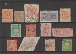 Suisse Lot De 13 Timbres Fiscaux - Revenue Stamps