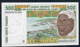 W.A.S.  MALI   P410Dg 500 FRANCS (20)00 2000  Signature 30    XF-AUNC. - États D'Afrique De L'Ouest