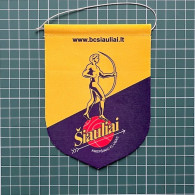 Flag Pennant Banderín ZA000612 - Basketball Lithuania Siauliai - Abbigliamento, Souvenirs & Varie