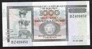 BURUNDI    P46a  1000 FRANCS  2009  #BZ       UNC. - Burundi