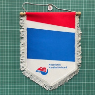 Flag Pennant Banderín ZA000617 - Handball Netherlands Federation Association Union - Palla A Mano