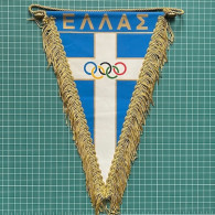 Flag Pennant Banderín ZA000622 - Olympics Athens Greece 2004 - Habillement, Souvenirs & Autres