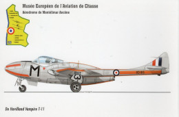 De Havilland Vampire T-11 - Aérodrome De Montélimar Ancone - CPM - 1946-....: Era Moderna