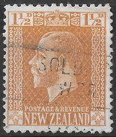 NEW ZEALAND 1918 - Canceled - Sc# 162 - 1.5d - Used Stamps