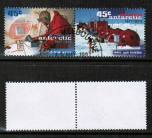 AUSTRALIAN ANTARCTIC TERRITORY   Scott # L 102-3a USED PAIR (CONDITION AS PER SCAN) (Stamp Scan # 930-1) - Usati