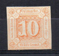 Thurn Und Taxis 1859 - Mi 19 - (*) - Mint No Gum (2ZK14) - Postfris