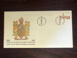 SOUTH AFRICA OFFICIAL COVER 1983 YEAR  MEDICAL ASSOCIATION HEALTH MEDICINE - Storia Postale
