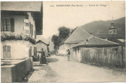 DOUSSARD HAUTE SAVOIE ENTREE DU VILLAGE EDITEUR RARE SOLY PHOT - Doussard