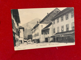 FAVERGES -RUE ET PLACE JACQUARD - Faverges