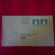 LETTRE TEL AVIV POUR TROYES 1947 - Covers & Documents