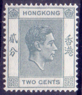 HONG  KONG - GEORG  VI - +MLH - 1938 - Unused Stamps