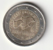 MONETA RARA DA 2 EURO - 150 ANNI DELL' UNITA' D'ITALIA 1861 2011 - Italia