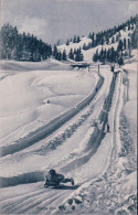 Sport D'hiver, St Moritz, Descente En Luge De Cresta Run Piste En Glace Naturelle (613) - Sports D'hiver