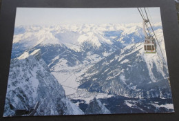 Tiroler Zugspitzbahn - Blick Von Der Zugspitze Auf Ehrwald, Lermoos, Lechtaler Und Allgäuer Alpen - Franz Milz, Reutte - Ehrwald