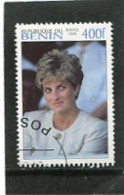 BENIN - 1998  400 F  PR. DIANA  FINE USED - Bénin – Dahomey (1960-...)