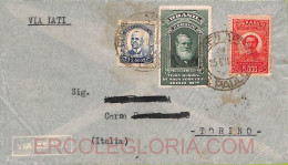 Ad6141 - BRAZIL - POSTAL HISTORY - AIRMAIL COVER  To ITALY  1940 - LATI - Covers & Documents
