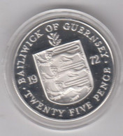 Guernsey 1972 Crown Coin - Silver Proof - Nieuwe Sets & Proefsets