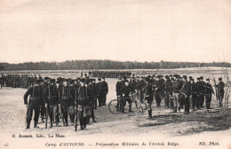 Camp D'Auvours - Préparation Militaire De L'Armée Belge - Montfort Le Gesnois