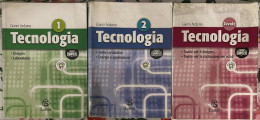 Tecnologia 1+2. Disegno E Laboratorio. Con Tavole Per Il Disegno E Tavole Costruzione Solidi. Ediz. Compatta. Con Espan - Matemáticas Y Física