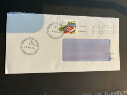 (3 R 7) Australia (1 Cover) France (posted During COVID-19 Pandemic In 2023) Château De Bratsilava (special Postmark) - 2013