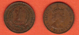 BRITISH CARIBBEAN TERRITORIES   1 CENT 1905 (KM # 2) #7232 - Caraibi Britannici (Territori)