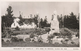 Monument Et Chapelle - Ste. Anne Du Bocage, New Brunswick  R. P. P. C. - Altri & Non Classificati