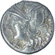 République Romaine Baebia Denier Vers 120 Av-Jc Rome - República (-280 / -27)