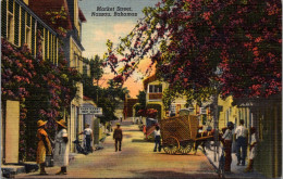 Bahamas Nassau Market Street 1949 Curteich - Bahama's