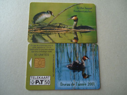 LUXEMBOURG   USED  CARDS  BIRD BIRDS - Altri & Non Classificati