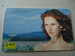 LUXEMBOURG USED PHONECARDS   WOMEN - Luxemburg