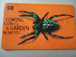 DENMARK  USED   CARDS  SPIDER - Sonstige & Ohne Zuordnung