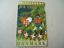 DENMARK  USED CARDS JUL ARMS - Navidad